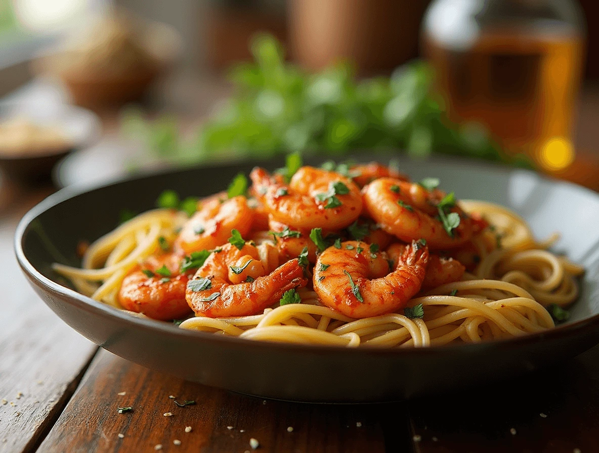 Spicy Jerk Shrimp Pasta in Creamy Sauce – Ready in 20 Minutes! Creamy Jerk Shrimp Pasta with Bold Caribbean Flavors