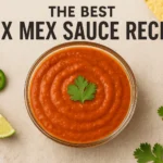 Creamy Homemade Tex Mex Sauce with Fresh Ingredients
